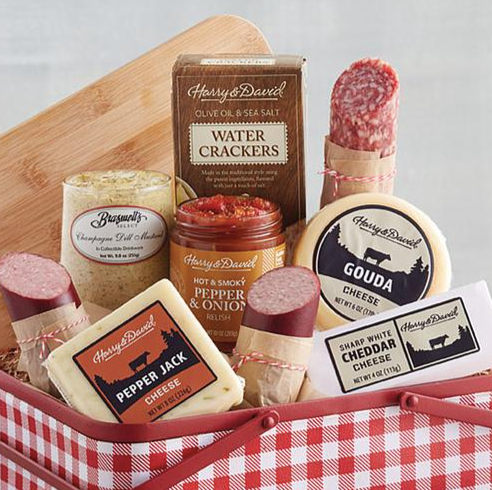 Lata para picnic de carne y queso Lata para picnic de carne y queso