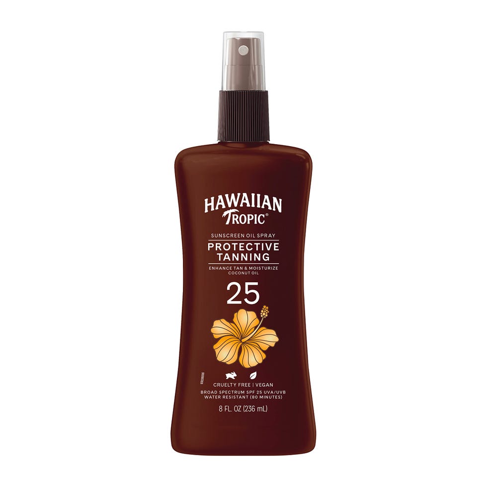 Spray d'huile de bronzage protectrice