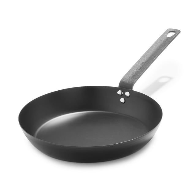 Pre-Seasoned Carbon Steel Black Frying Pan