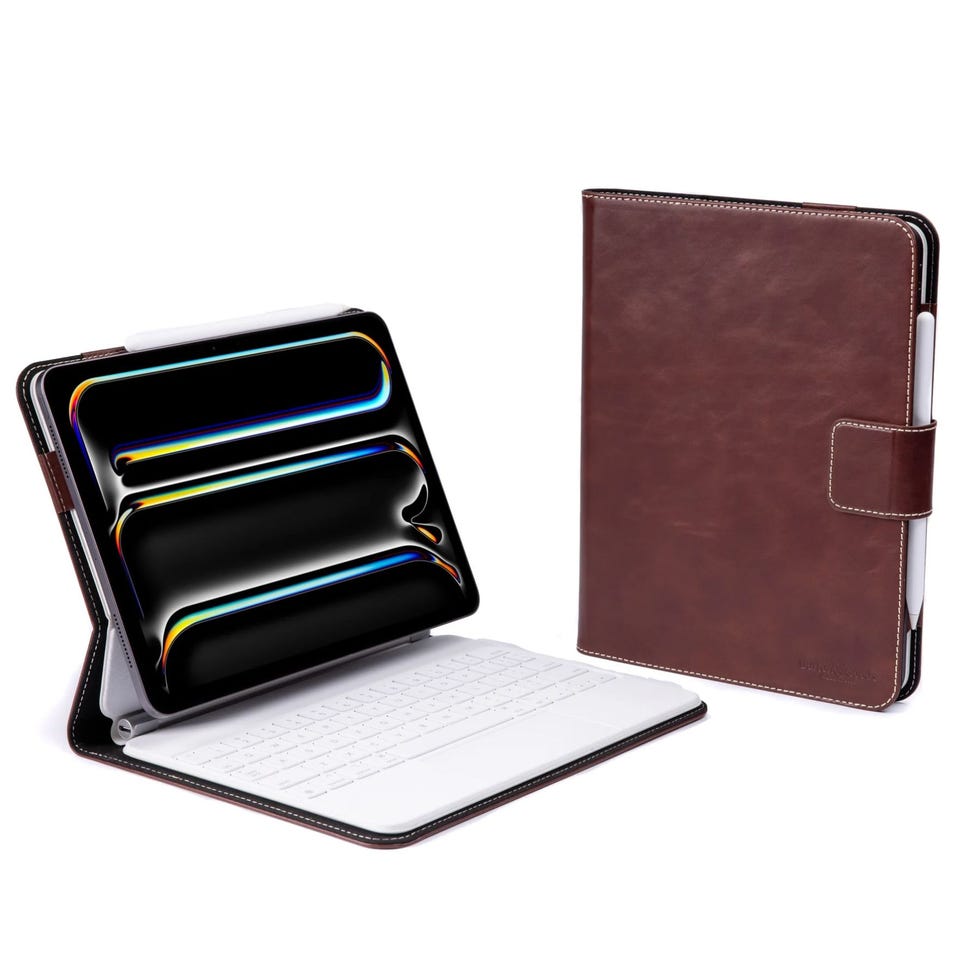 Magic Keyboard Leather Case for iPad Pro M4 (11-inch)