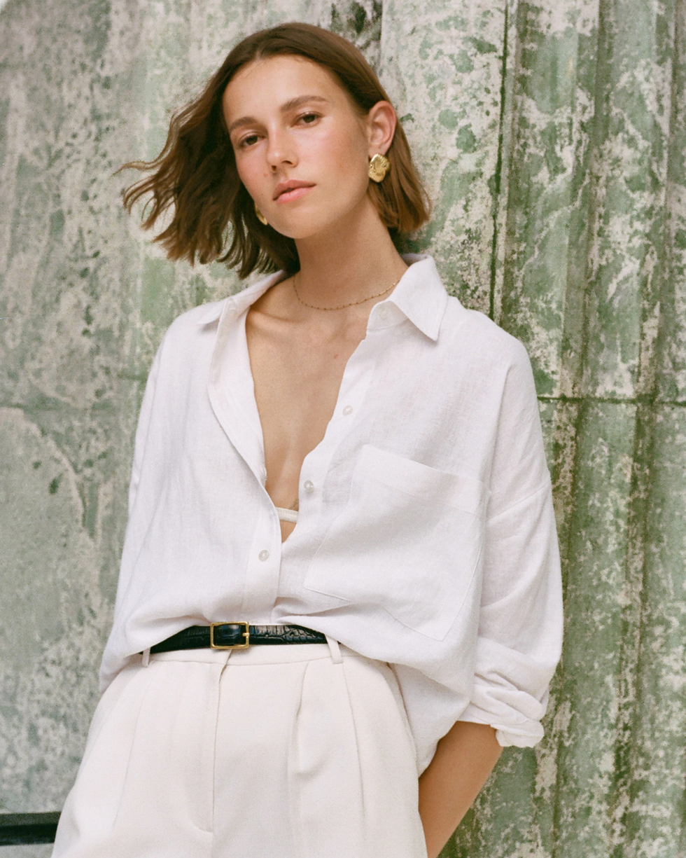 Best Button-Down Shirts for Women Summer 2024 - Linen Button-Ups