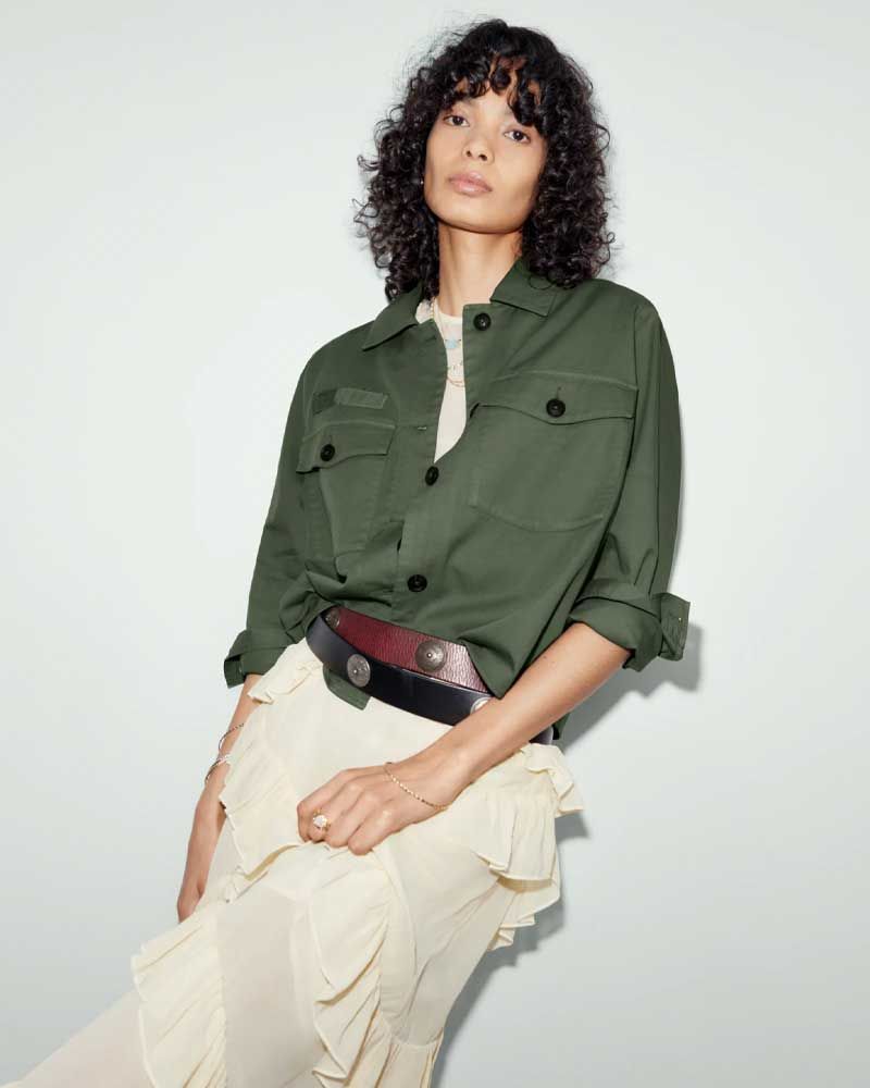 Pure Cotton Utility Jacket