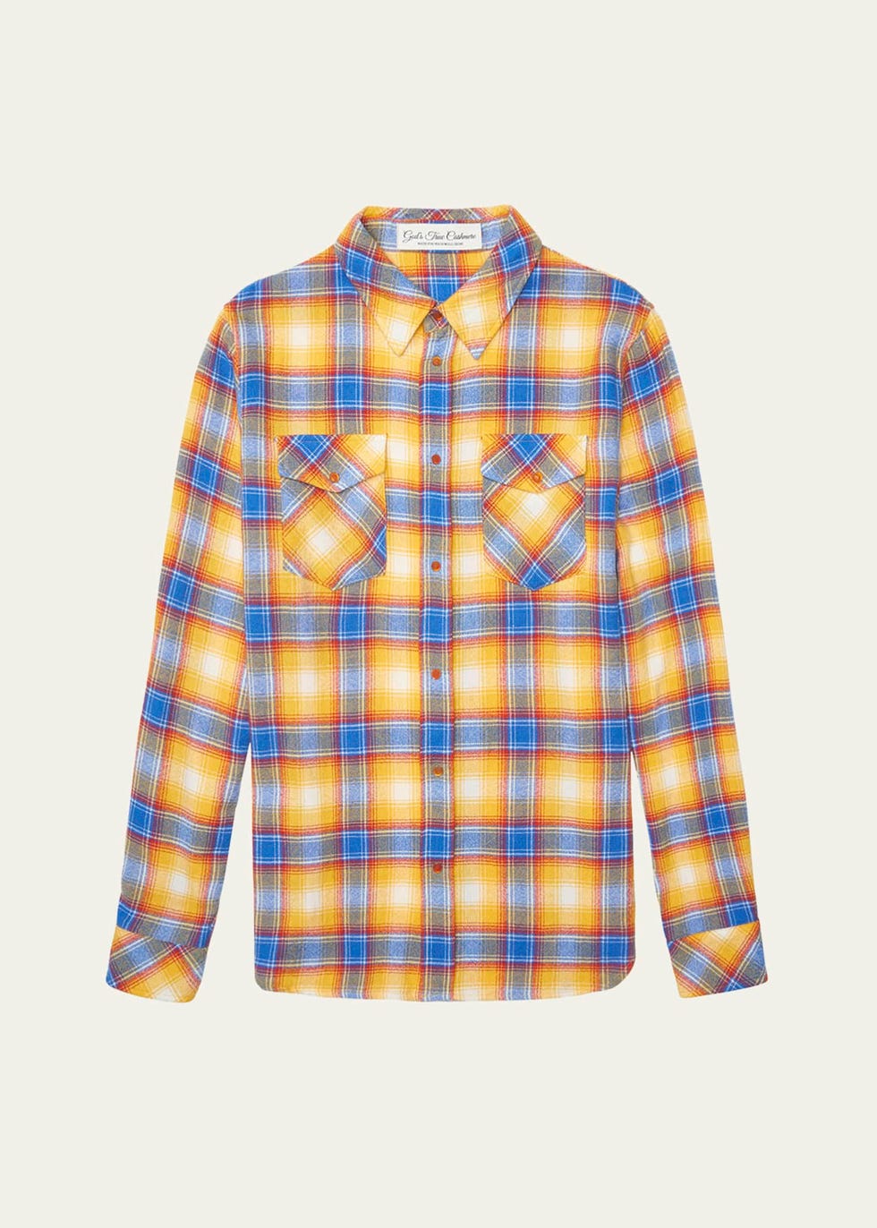 Men's Canyon Sunrise Tartan Sport Shirt