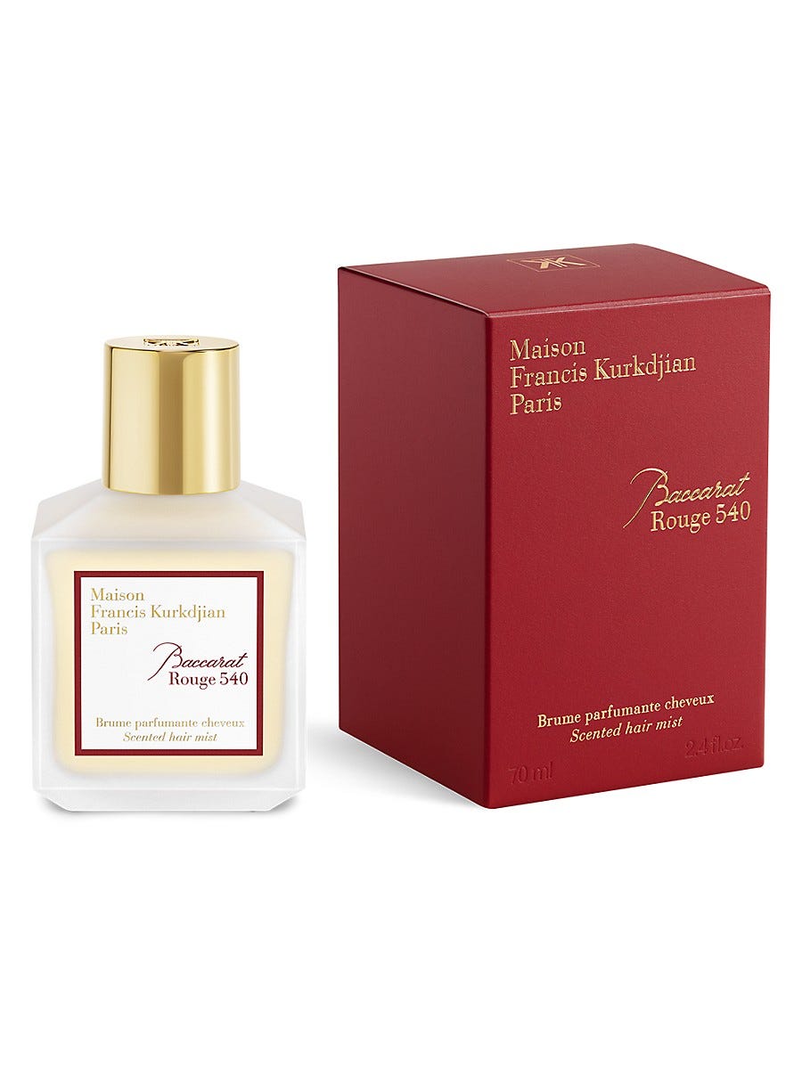 Baccarat Rouge 540 Scented Hair Mist