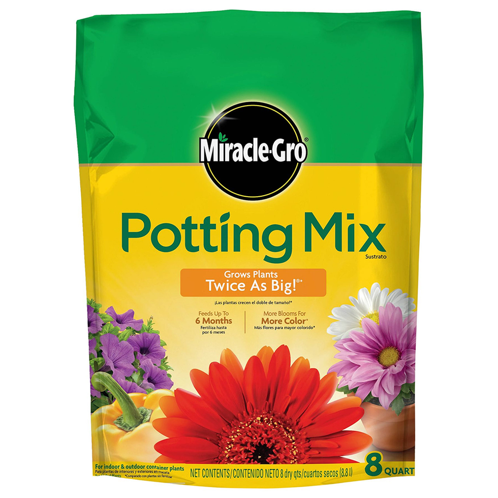 Potting soil for potting 