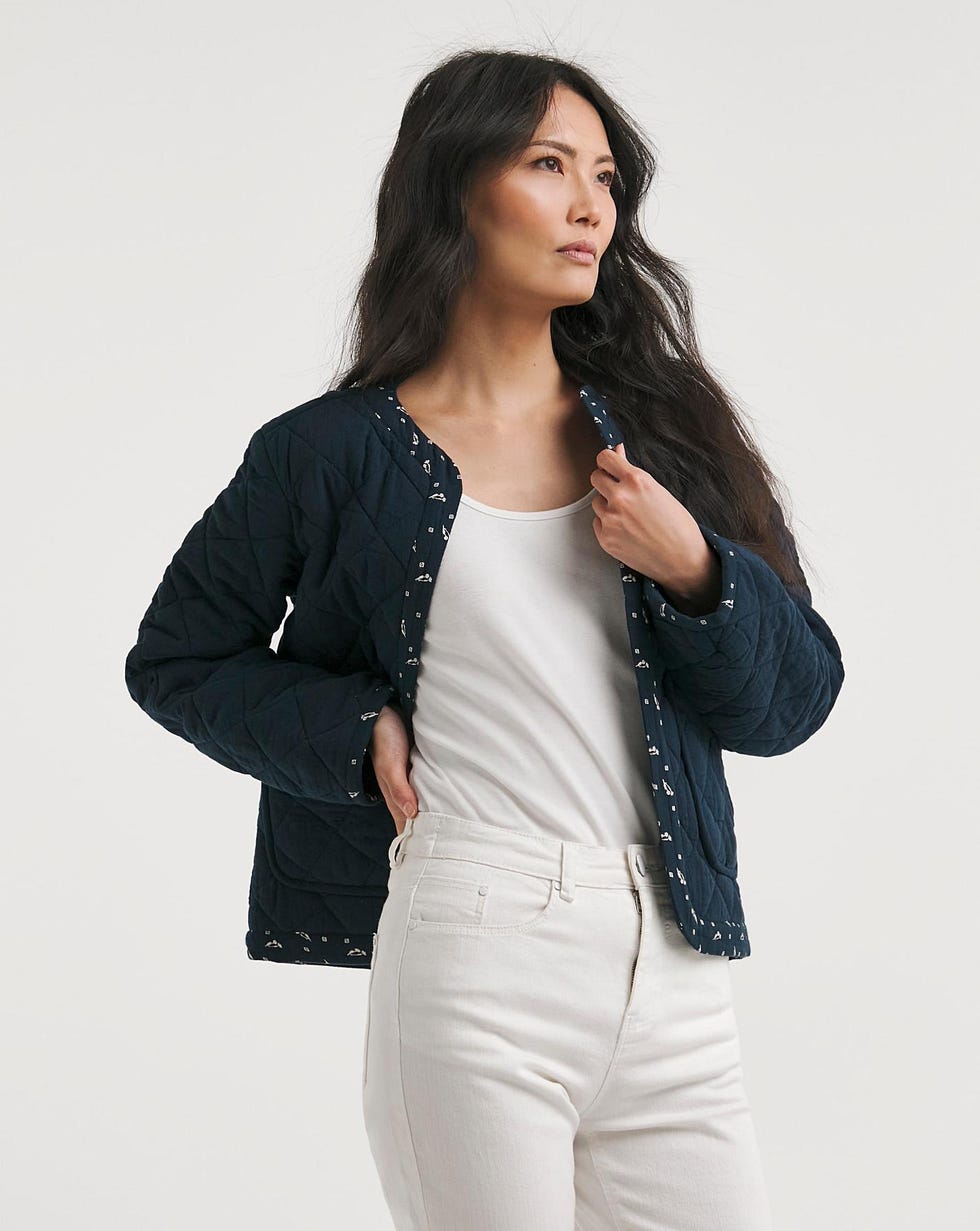 Quilted Cheesecloth Jacket