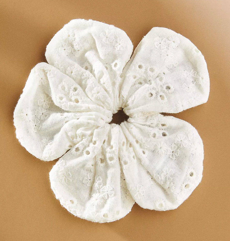 Eyelet Scrunchie