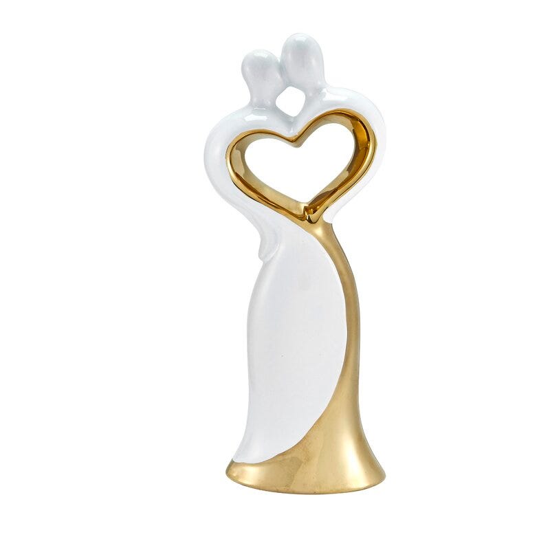 Bride and Groom Cake Topper