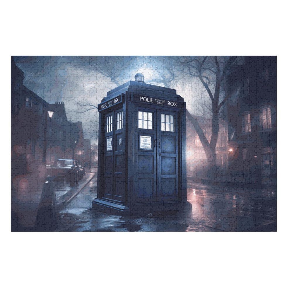 Police Box Jigsaw Puzzle