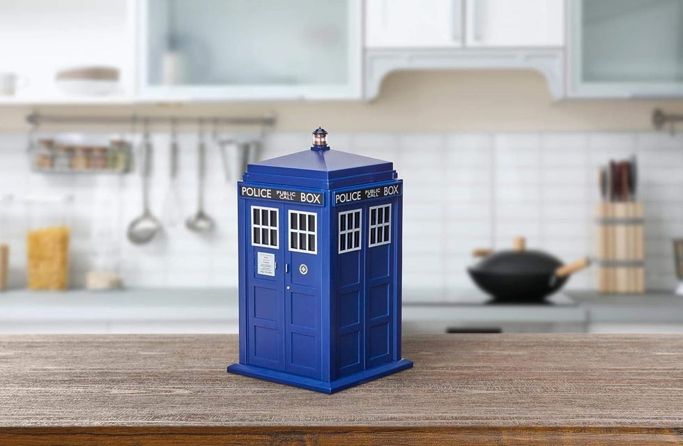 TARDIS Cookie Jar