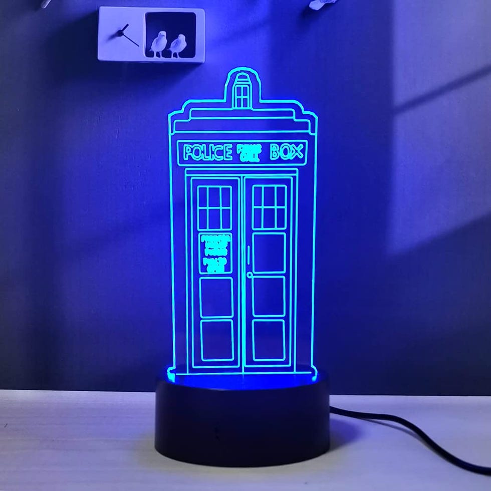 3D Illusion LED Bedroom Night Light 