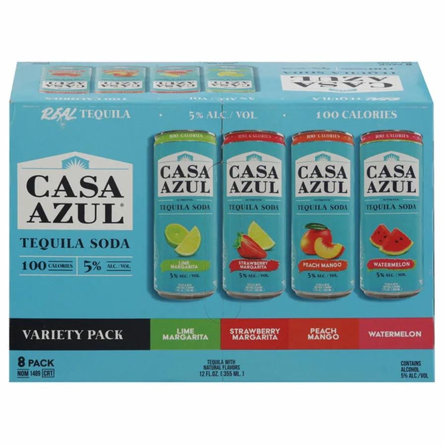 Tequila Soda Variety 8-Pack