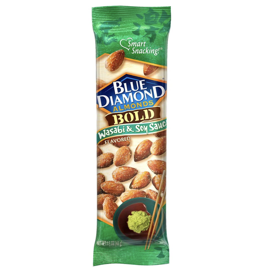 Bold Wasabi and Soy Sauce Flavored Snack Nuts