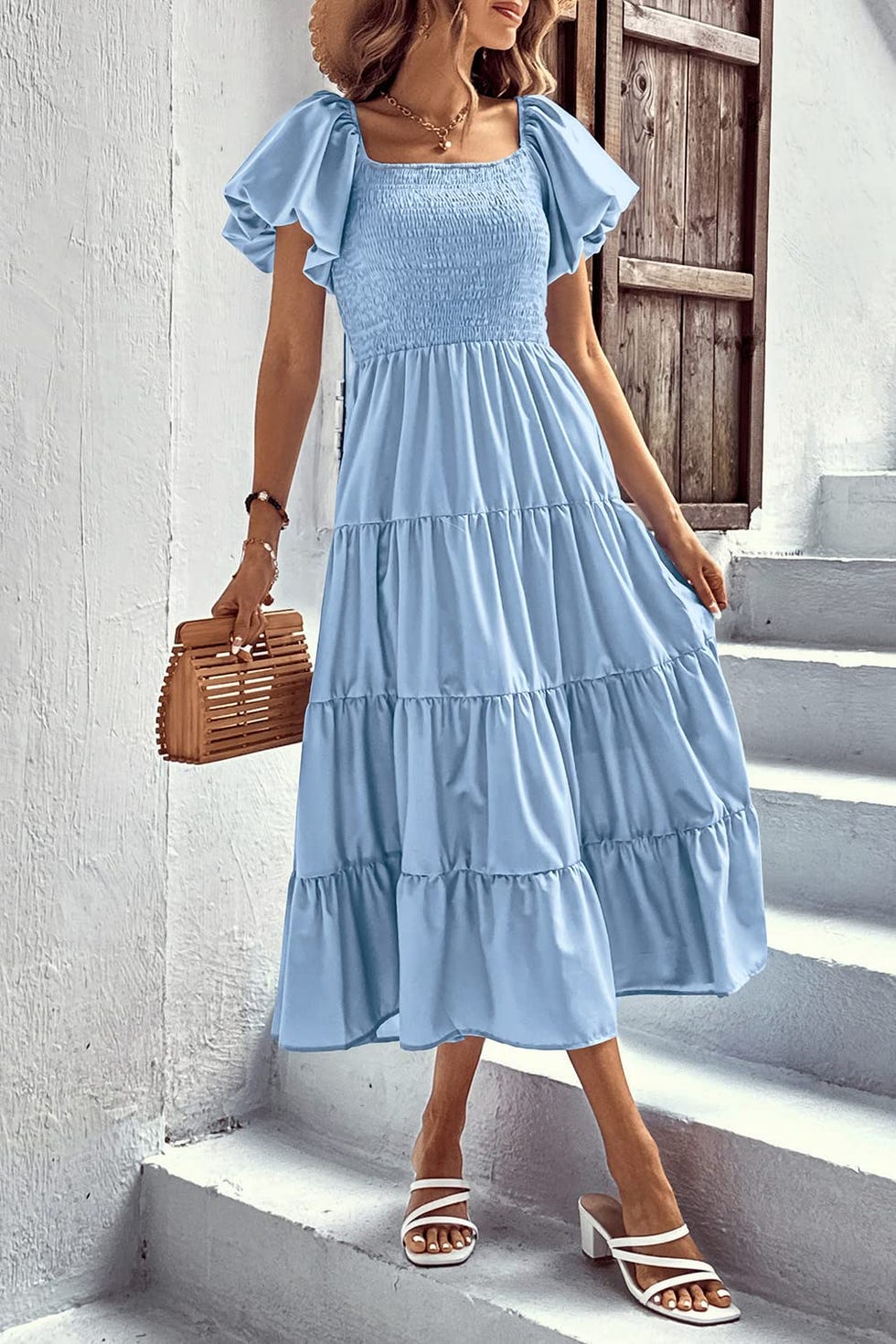 Tiered Ruffle Dress