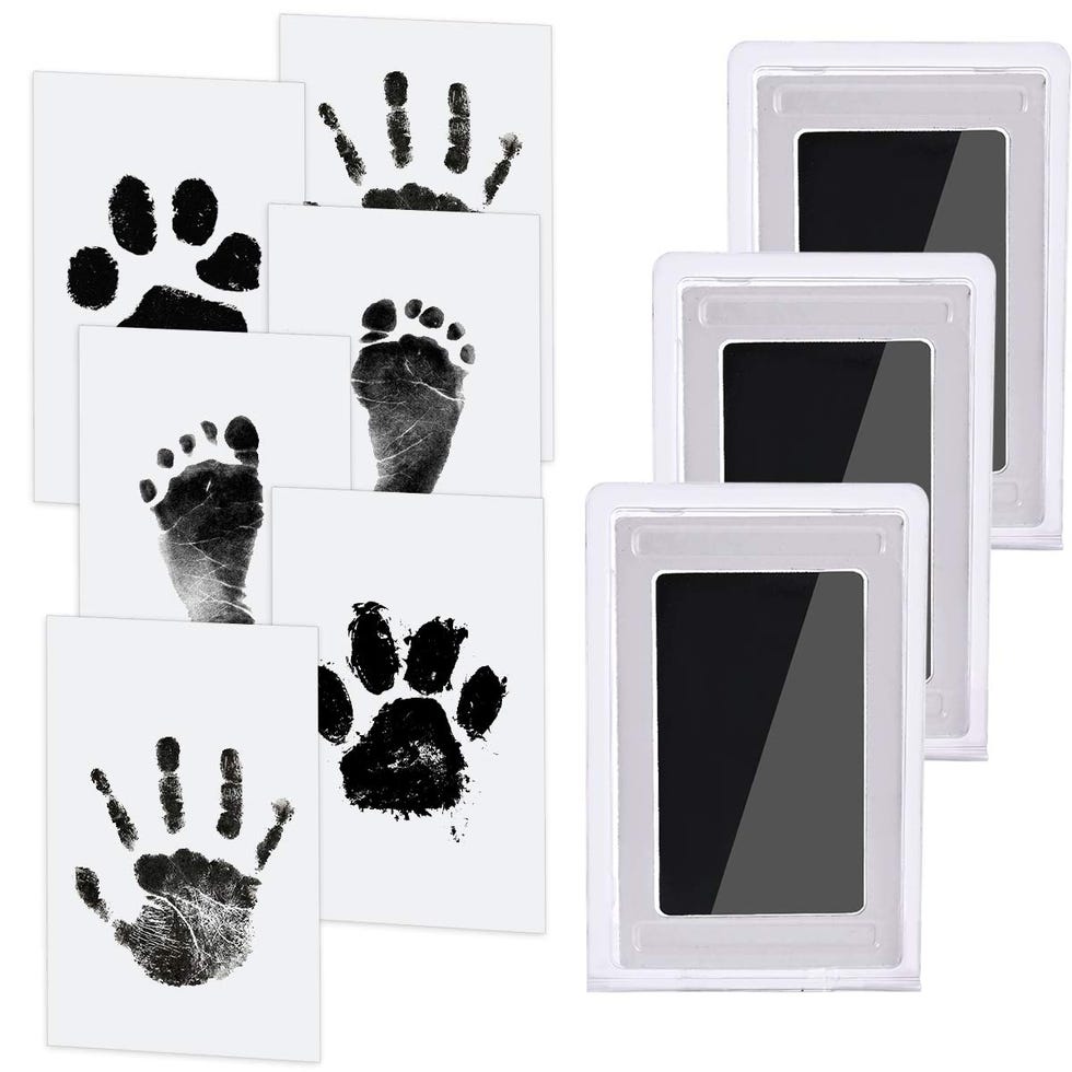 Kit de huellas con tarjetas de impresión