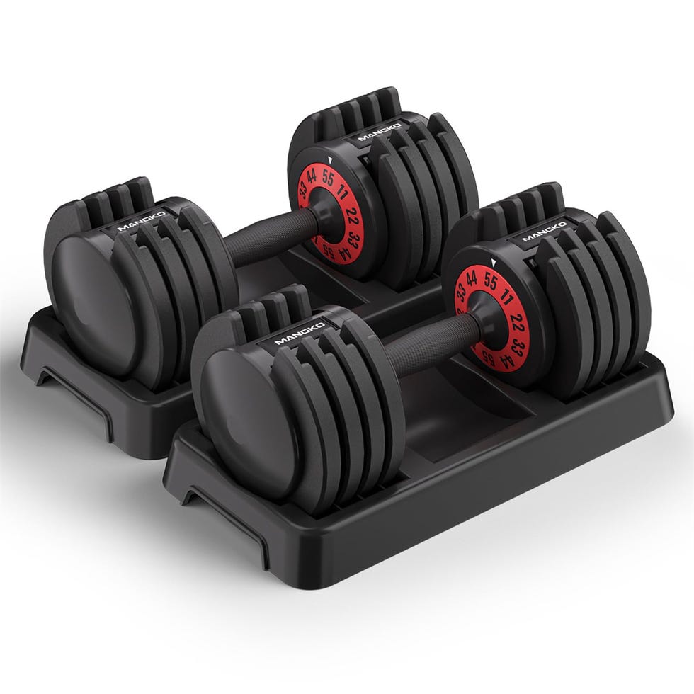 Adjustable dumbbell weights