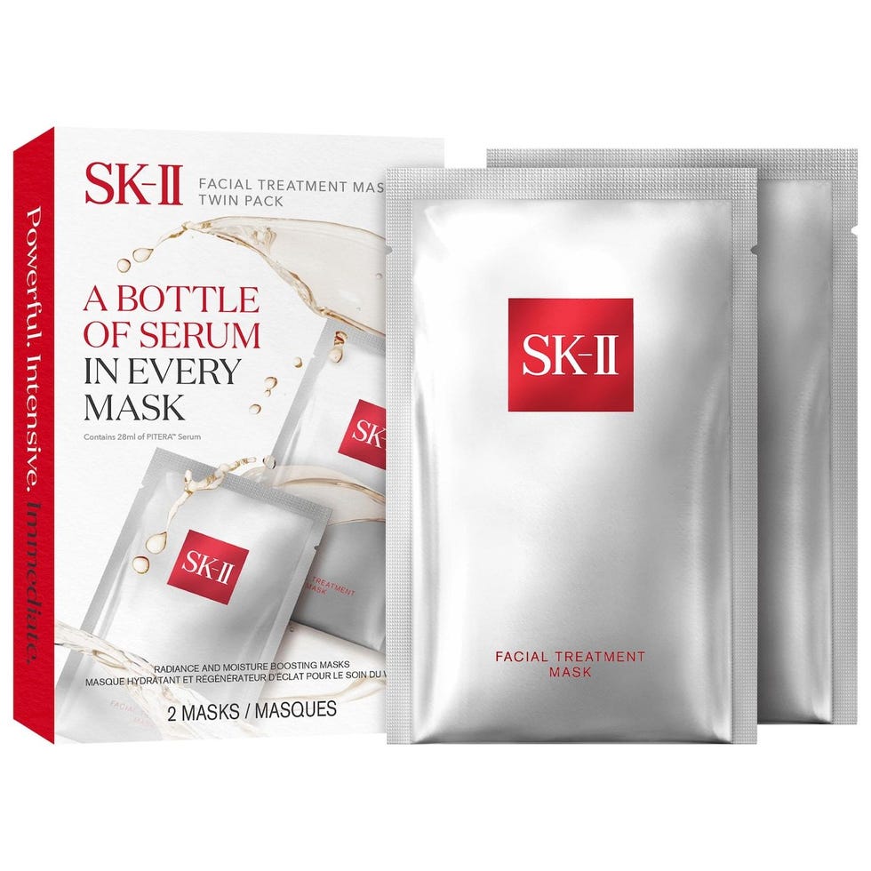 PITERA Facial Treatment Mask Twin Pack