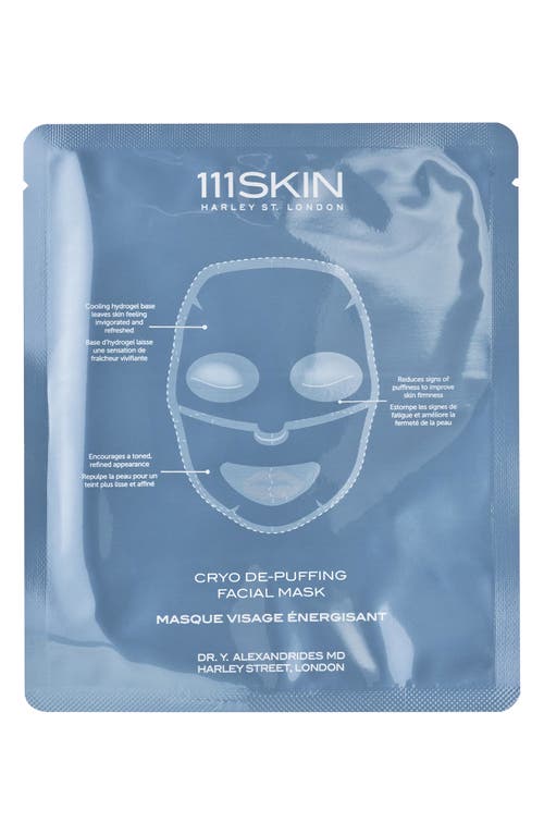 Cryo De-Puffing 5-Piece Facial Mask 