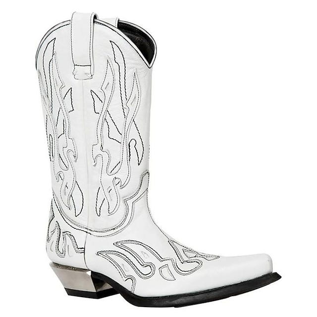 White cowboy boots