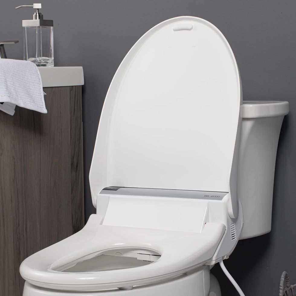 Bliss BB2000 Elongated White Smart Toilet Seat Bidet