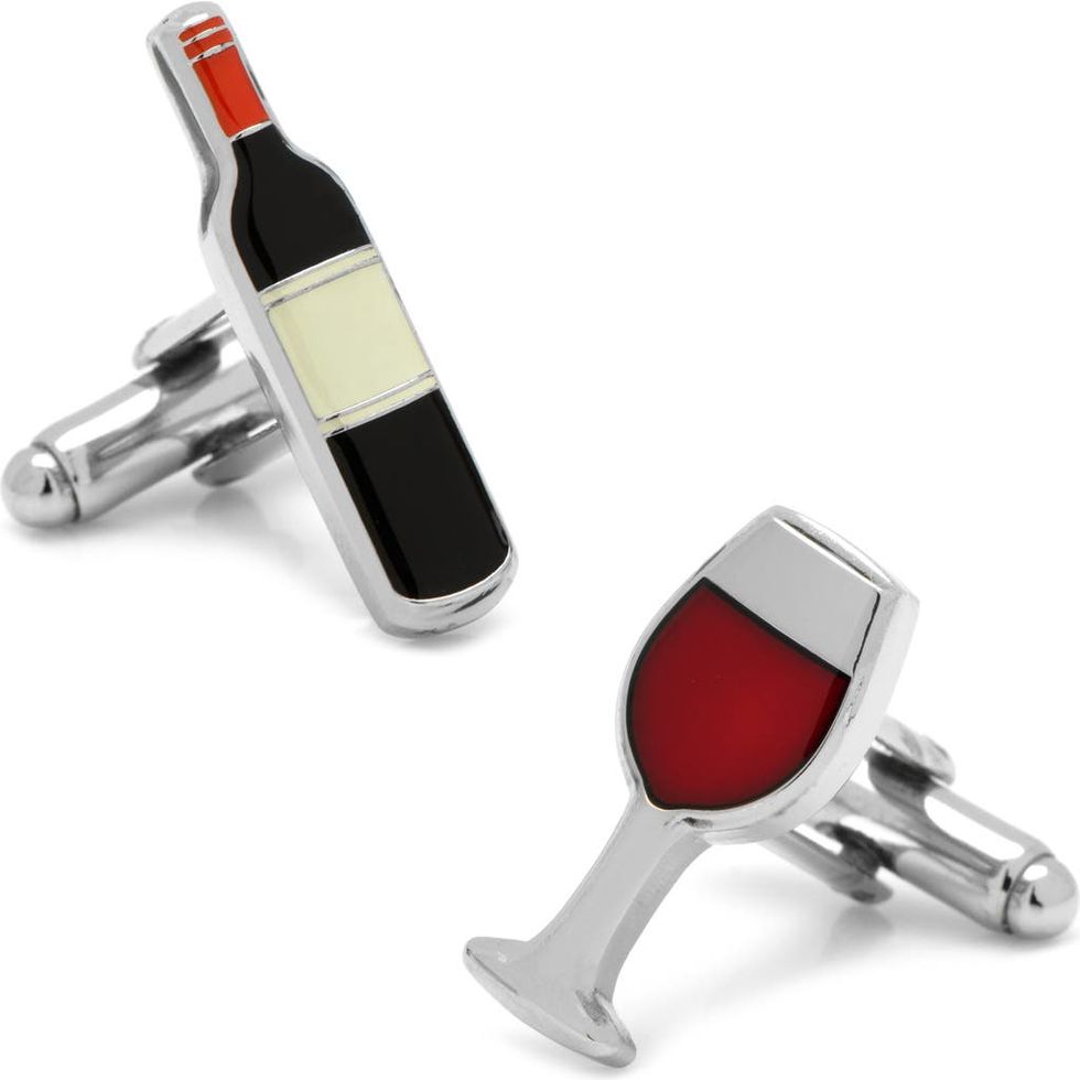 Wine and Bottle Cuff Links