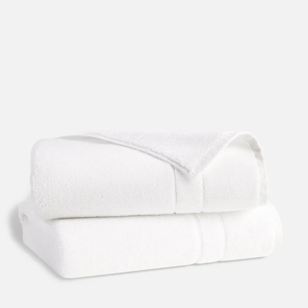 Super-Plush Bath Towels, Set of 2