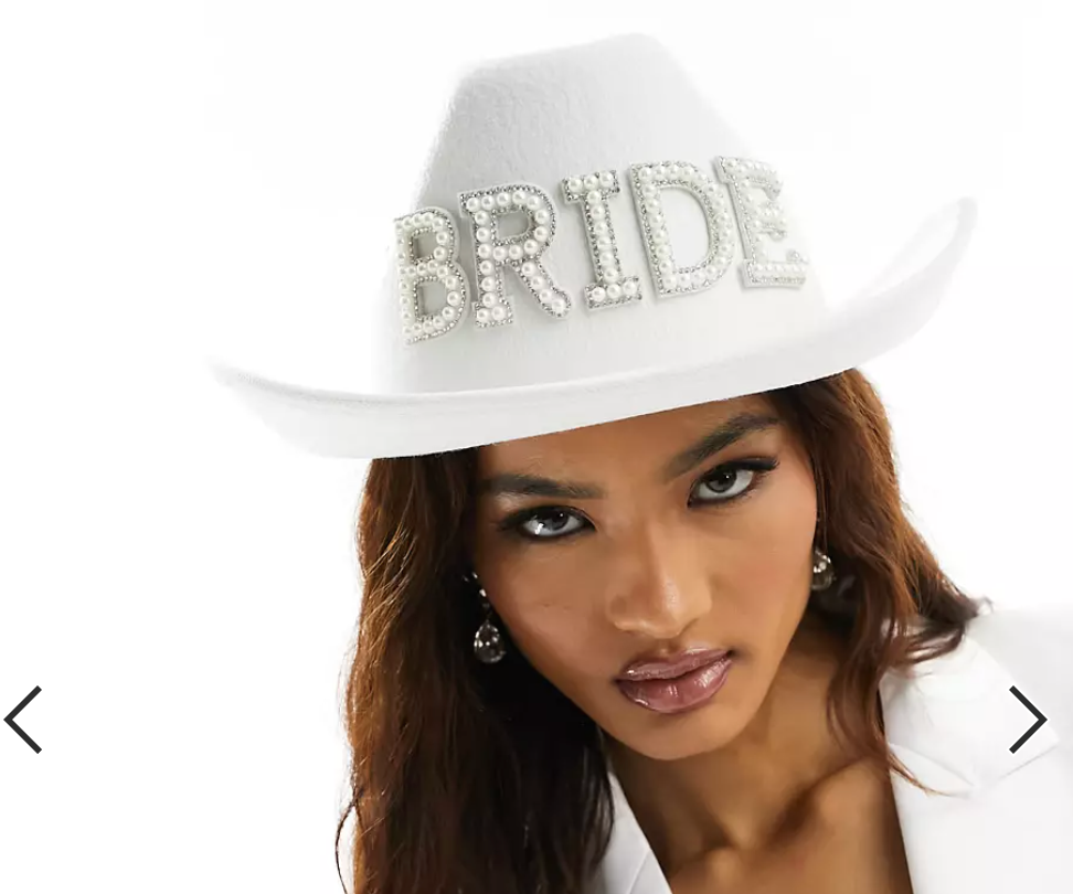 Bride Cowboy Hat