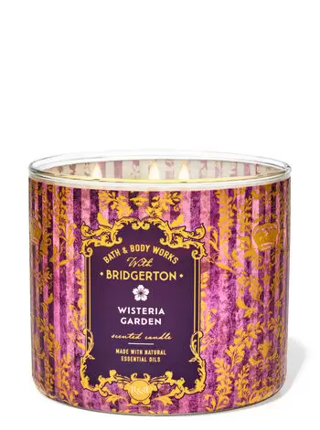 Bridgerton Wisteria Garden 3-Wick Candle