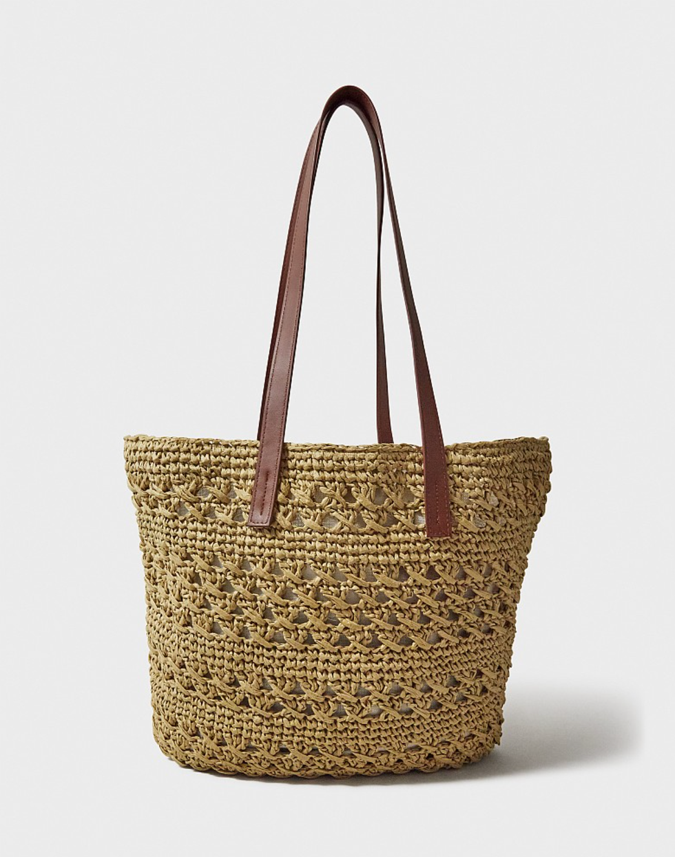 Straw Shoulder Bag