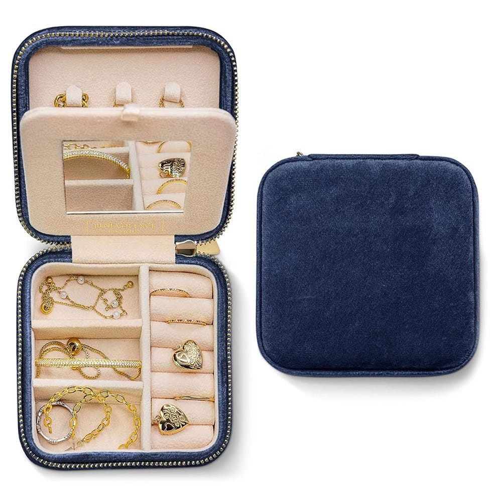 Velvet jewelry organizer 