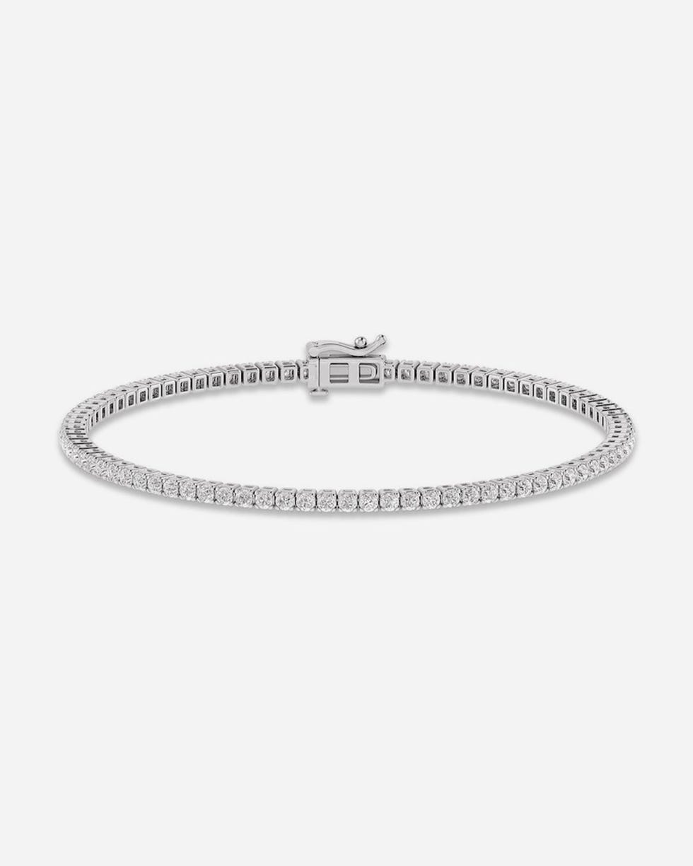 Lab-Created Diamonds Tennis Bracelet