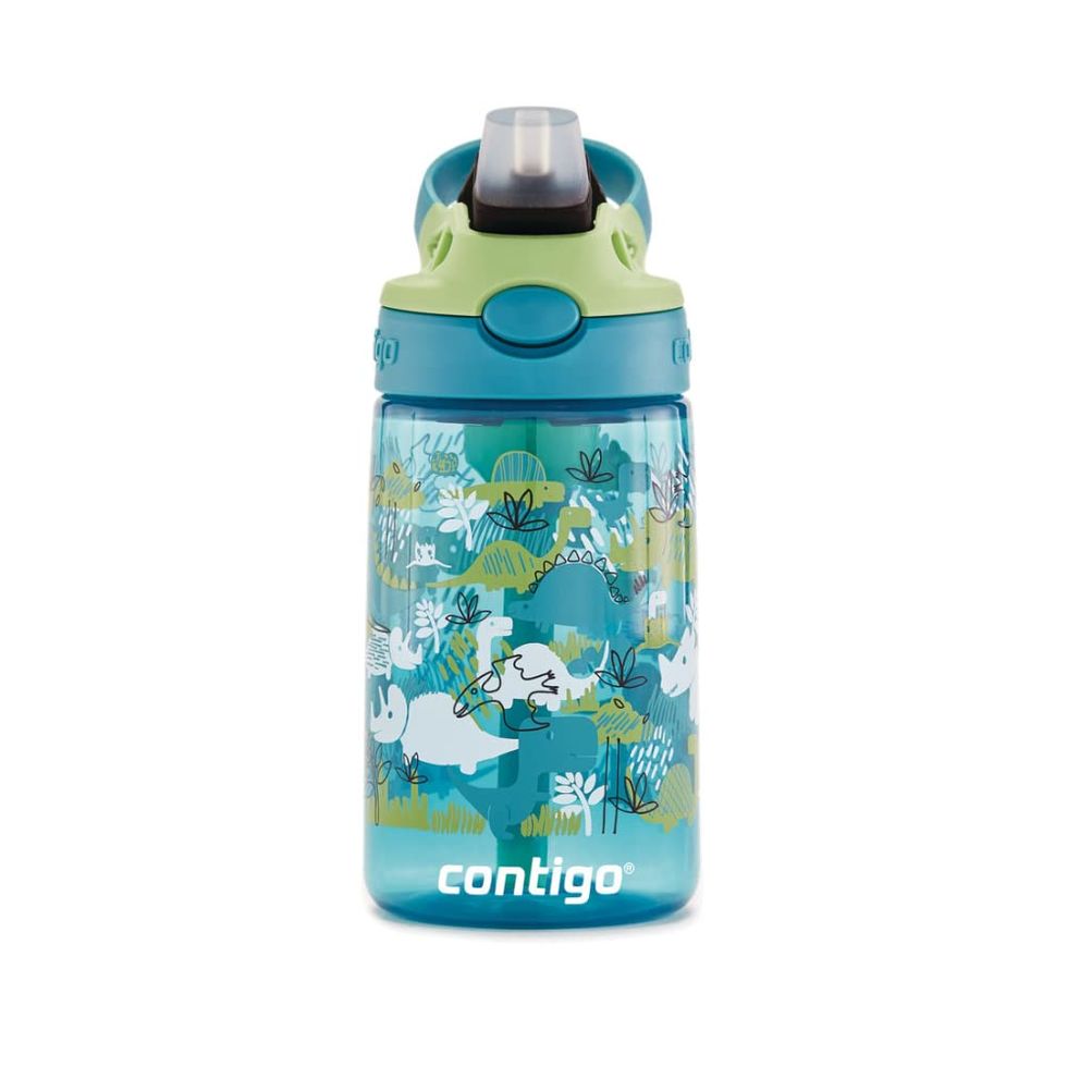 Aubrey Kids Water Bottle with Silicone Straw