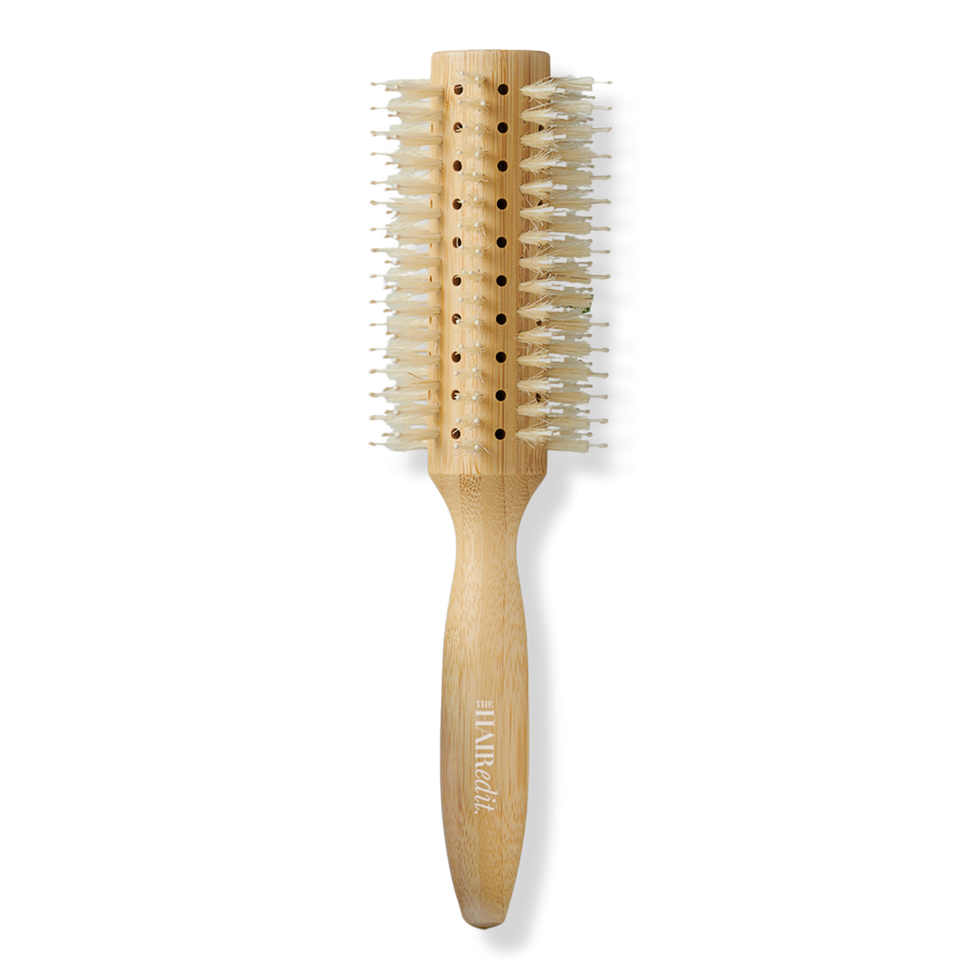 Sleek Goddess Boar Bristle Bamboo Round Brush