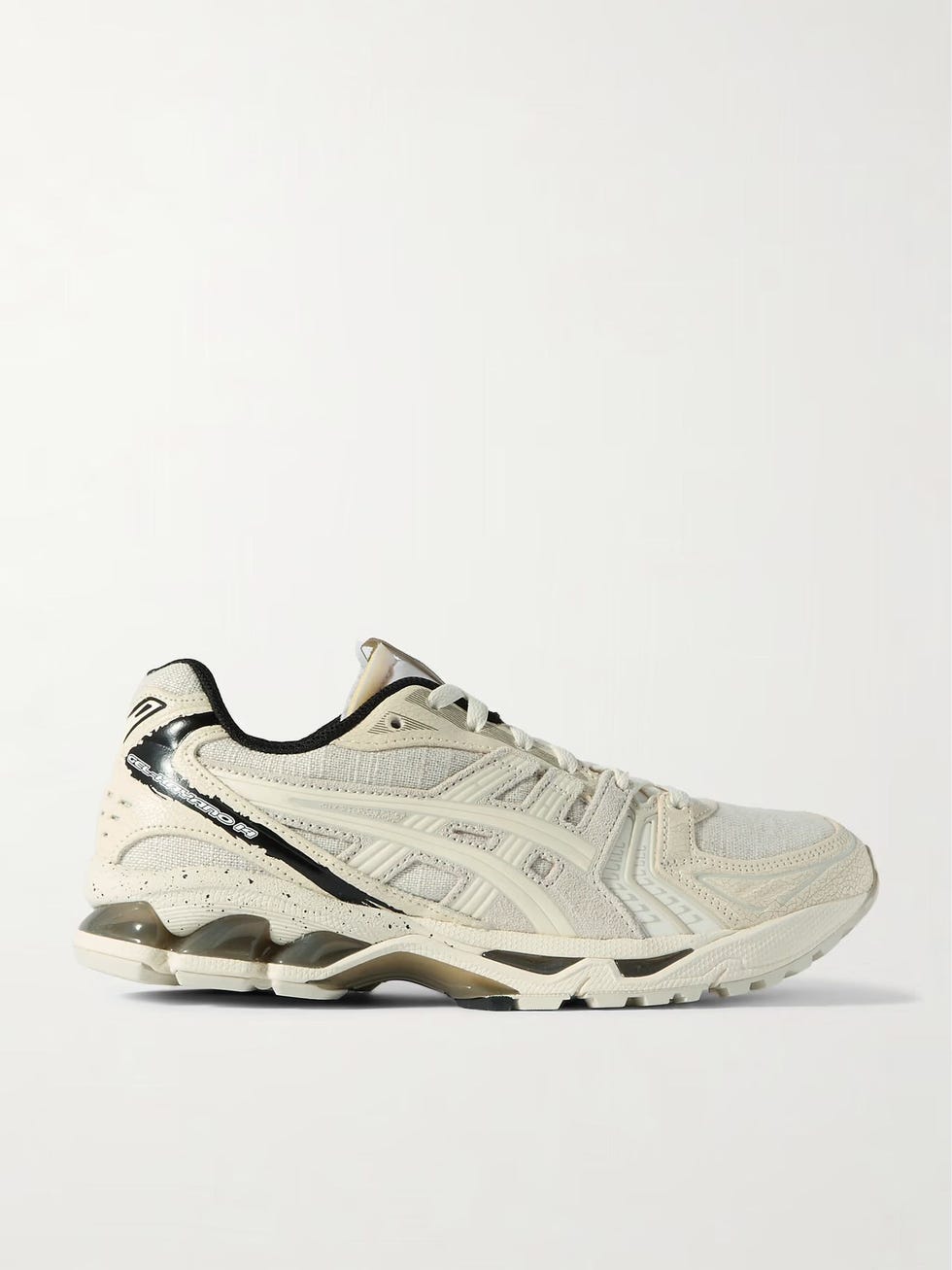Gel-Kayano 14 Canvas and Leather Sneakers