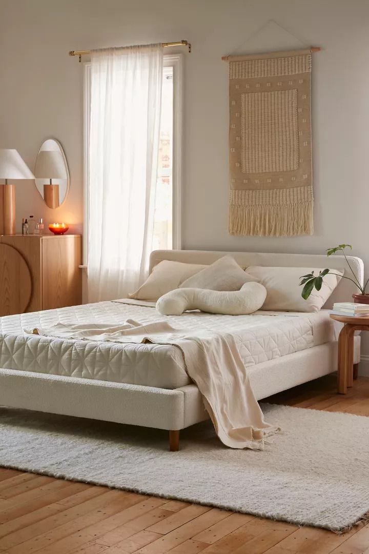 The 9 Best Bouclé Bed Frames of 2024