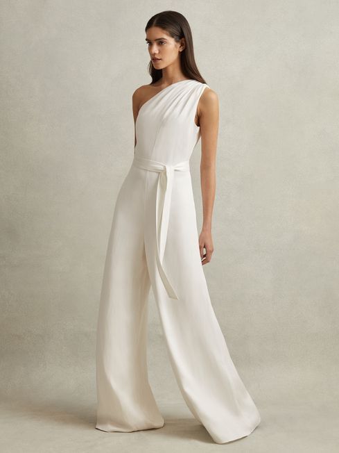 Formal ivory fashion jumpsuits