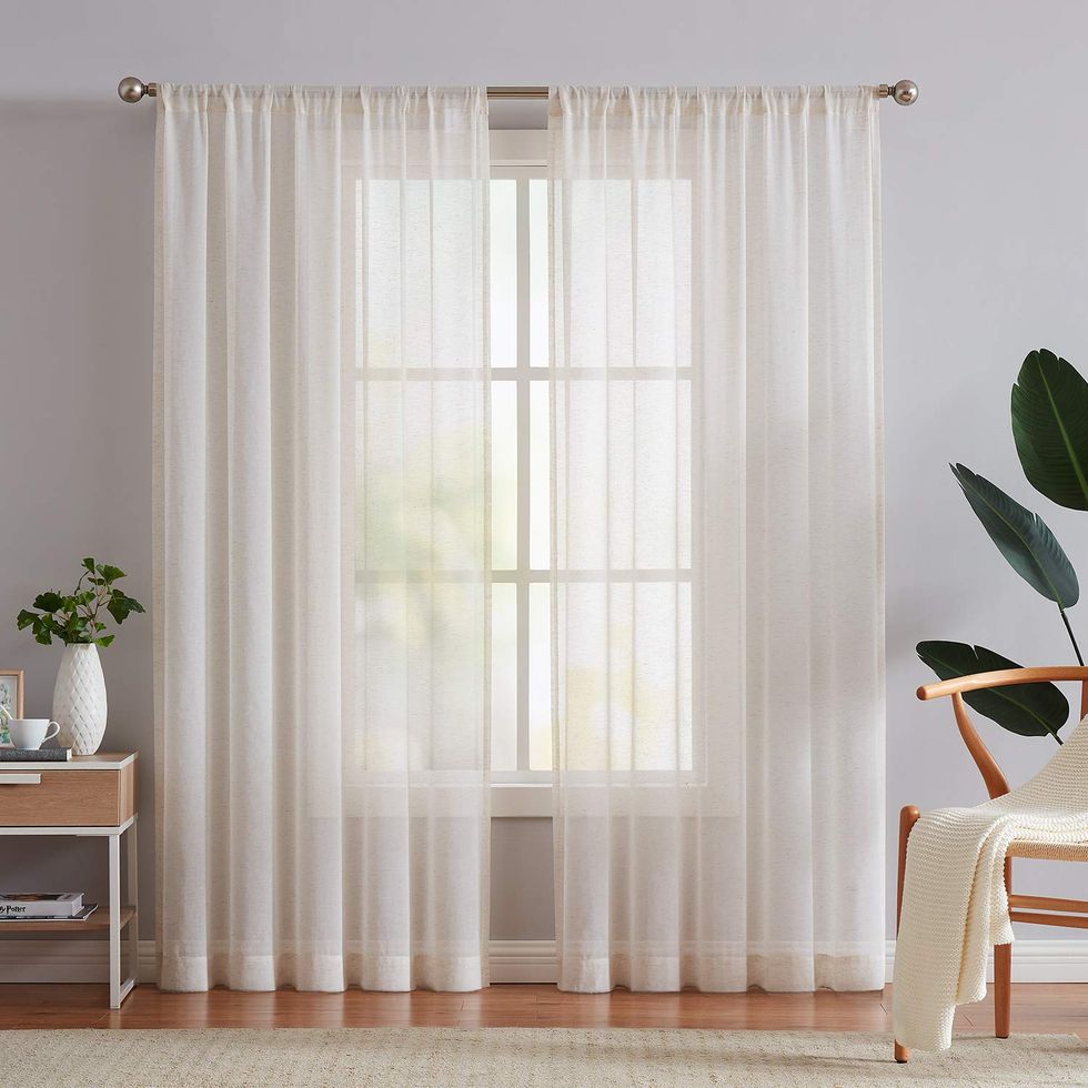 Flax Linen Sheer Curtains