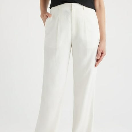 Pantalones anchos de talle alto Pantalones anchos de talle alto
