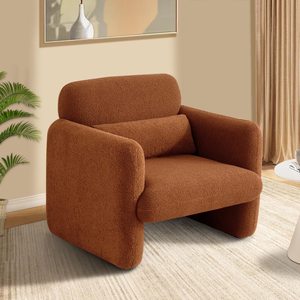 Modern Accent Single Sofa Chair with Arms