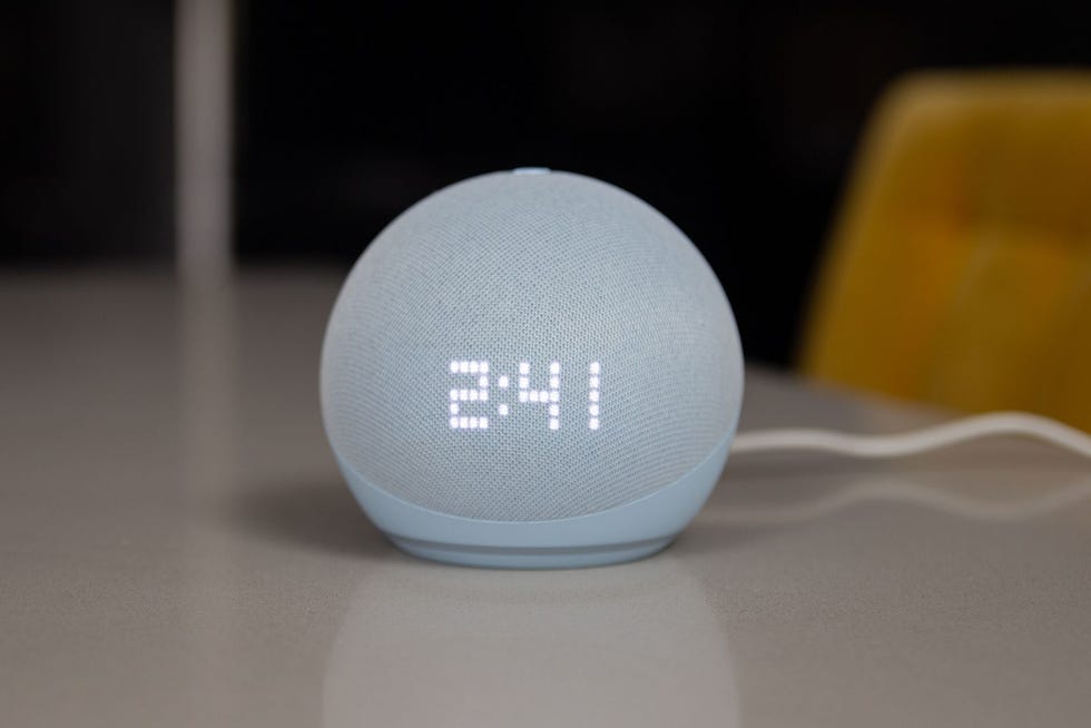 Amazon Echo Dot with Clock