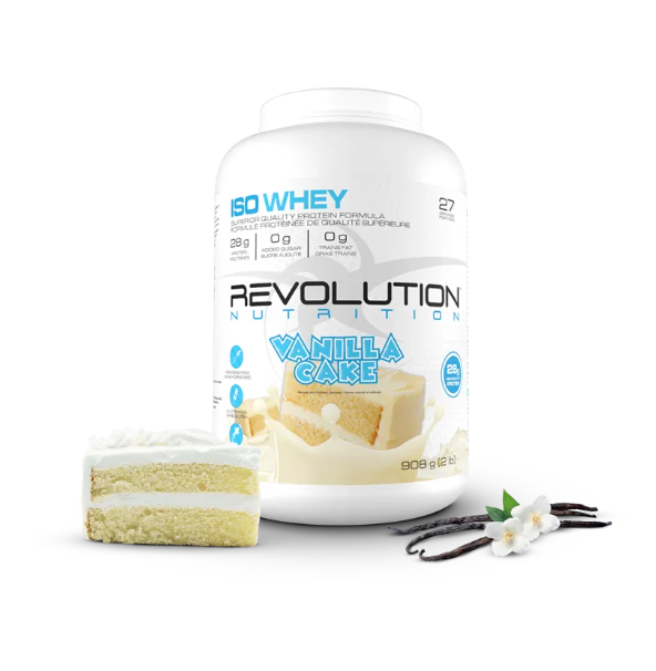 ISO Whey, Vanilla Cake