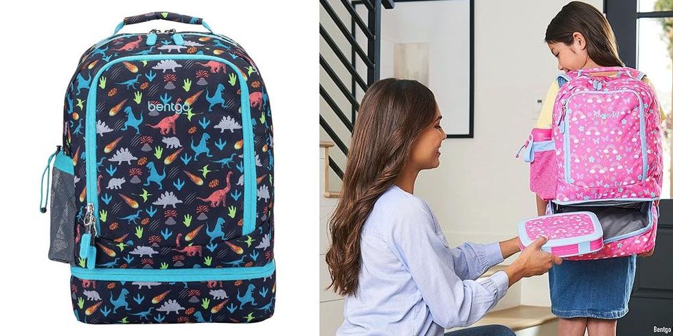 2-in-1 Backpack & Insulated Lunch Bag