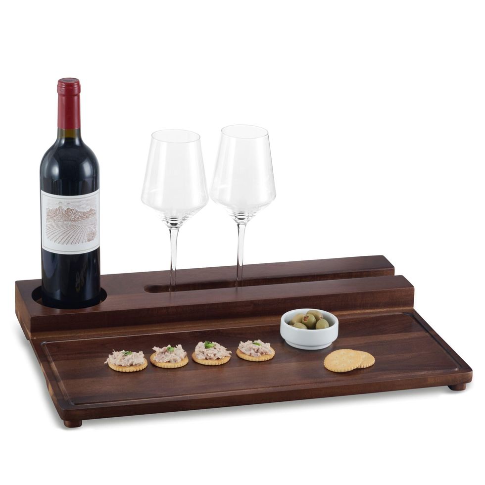 Wine & Charcuterie Wood Serving Tray