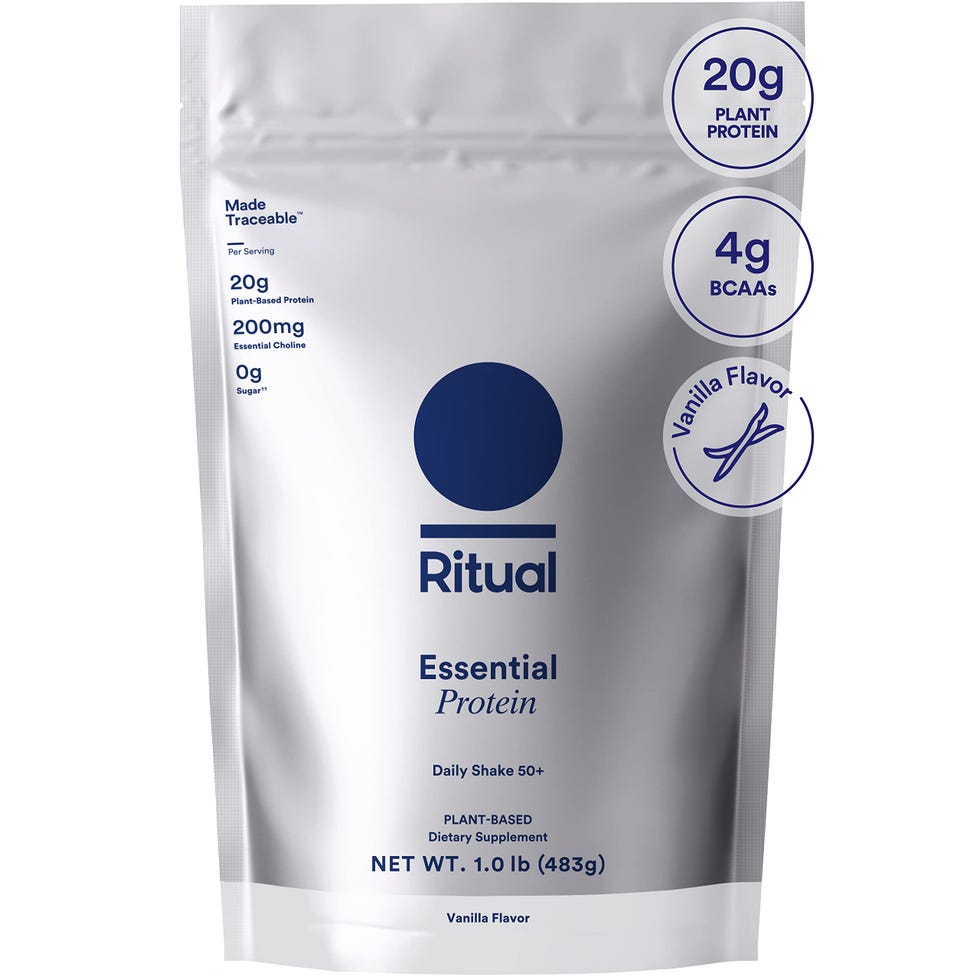 Ritual 50 and Over Vegan Plant Based Protein Powder with BCAA