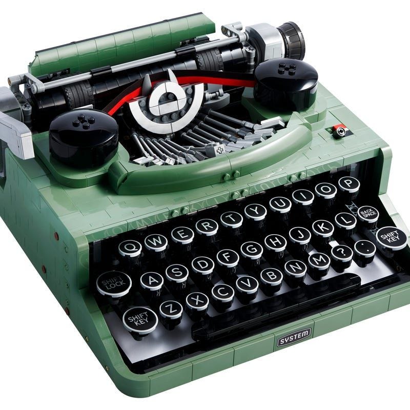 Juego de construcción de máquinas de escribir Ideas