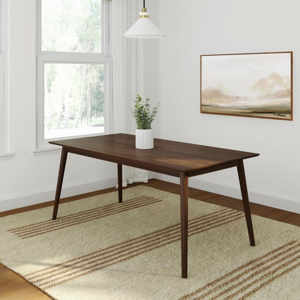 72-Inch Mid Century Modern Dining Table