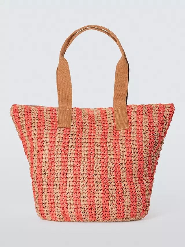 Raffia Tote Bag