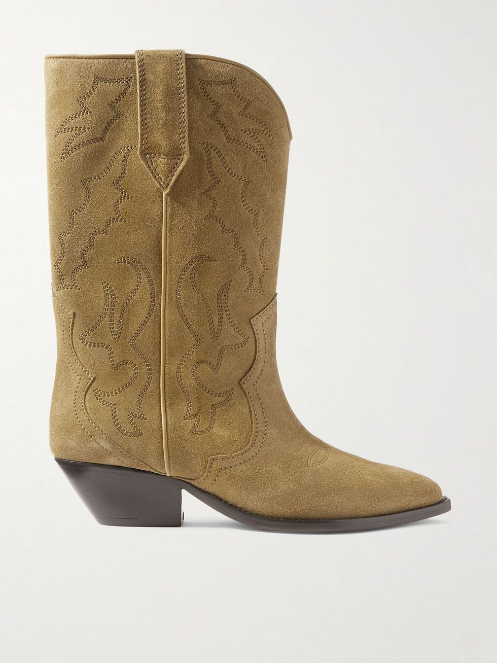 Duerto embroidered suede cowboy boots