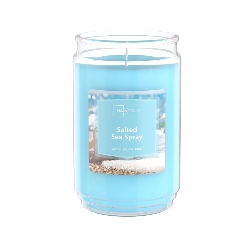 Salted Sea Spray Scented Single-Wick Candle