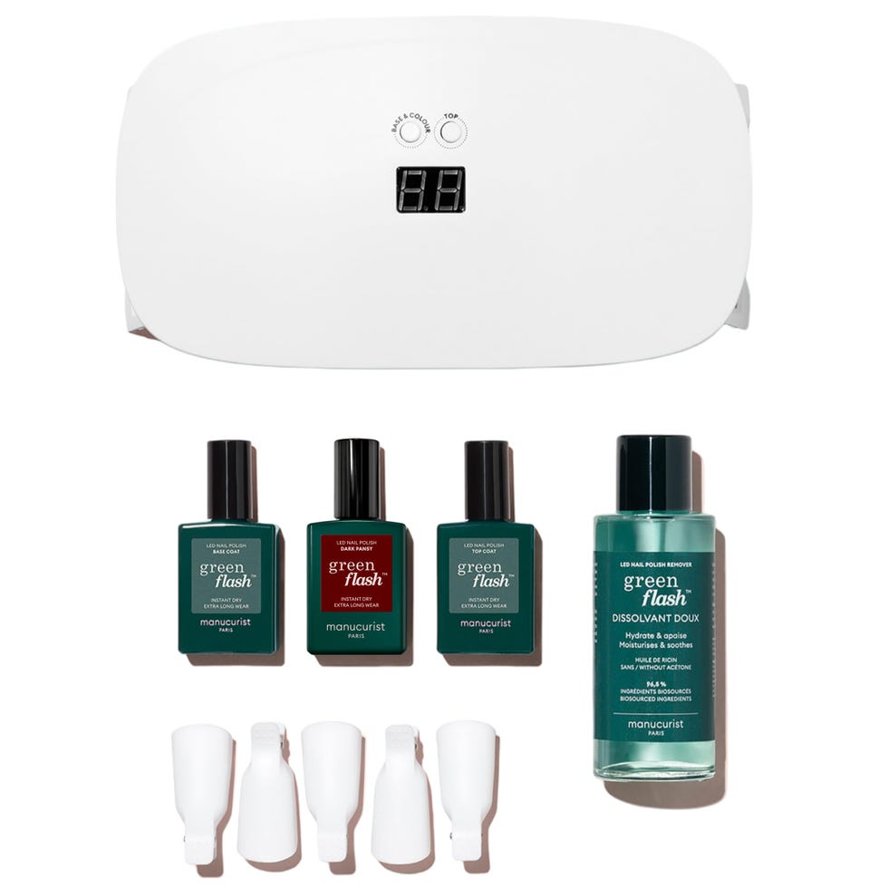 Green Flash Slim LED Gel Nail Polish Kit